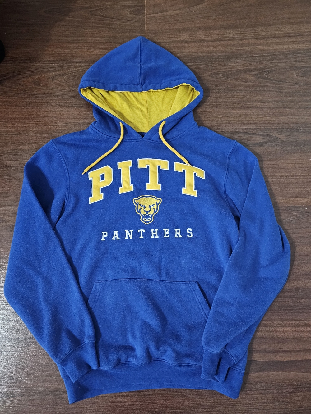 Pitt Panters  Blue and Yellow Men's Hoodie